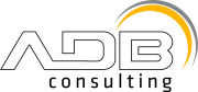 logo adb consulting deliniado with transparent background